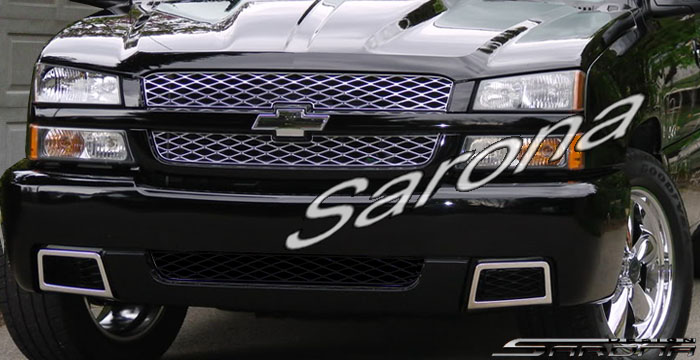 Custom Chevy Avalanche  Truck Front Bumper (2002 - 2006) - $590.00 (Part #CH-045-FB)
